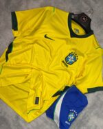 Brazil Home 2026 World Cup Set-25/26 (With Shorts)