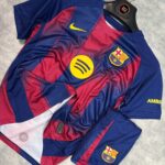 Kids Barcelona Home Kit-25/26 (with shorts)