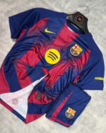 Kids Barcelona Home Kit-25/26 (with shorts)