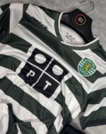Kids Sporting CP Home Retro (with shorts) - Image 2