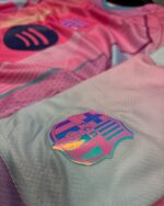 Kids Barcelona Pink Special Edition -25/26 (with shorts) - Image 3