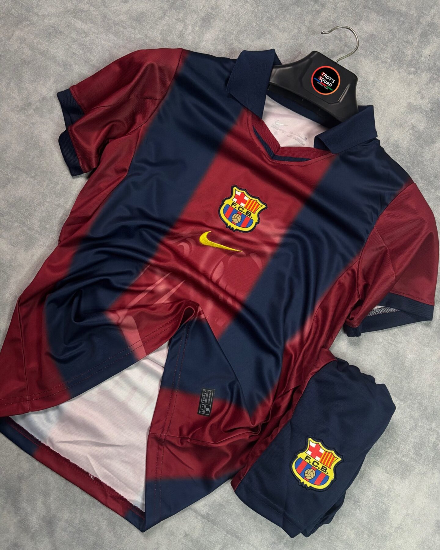 9bc9913e-fdd0-468f-aac6-9c14e737dc14 Kids Barcelona CJ Edition -25/26 (with shorts) - Image 1