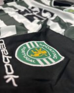 Kids Sporting CP Home Retro (with shorts) - Image 3