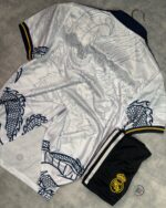 Kids Real Madrid White Dragon Home Kit -25/26 (with shorts) - Image 4