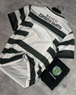 Kids Sporting CP Home Retro (with shorts) - Image 4