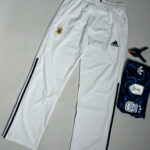 Argentina White and Black Stripe Track Pant World Cup- 2026