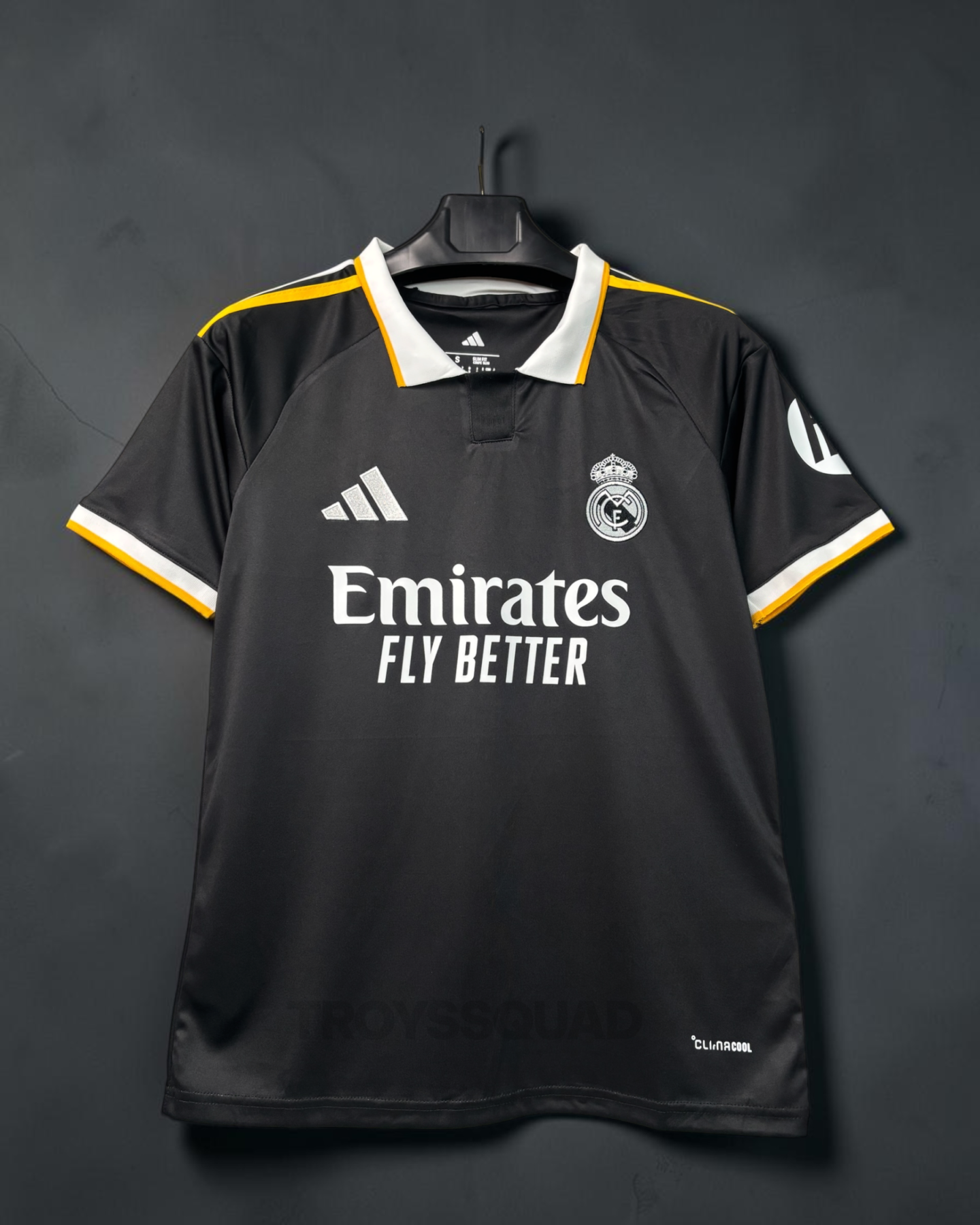 Real Madrid Black Yellow Polo 2026/27 - Master Version