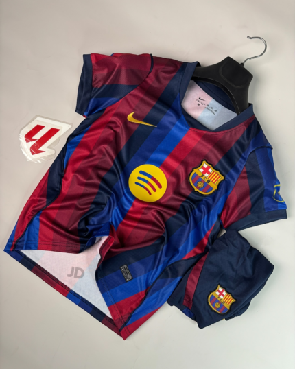 Kids Barcelona Home 26/27 (with shorts)