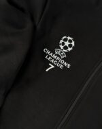 Real Madrid UCL-CR7 Cotton Fleece Unisex Zipper- Black - Image 3