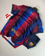 Kids Barcelona Home Kit-26/27 (with shorts) - Image 5